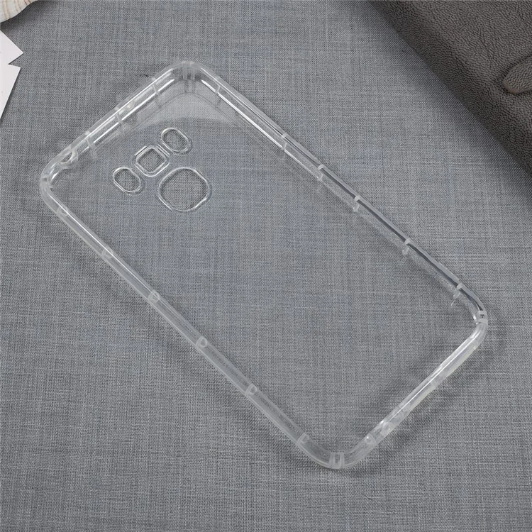 Thickened Crystal Clear Drop Resistant Mobile Phone Case for Asus Zenfone 3 Max ZC553KL (TPU)