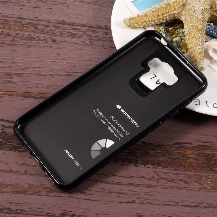 MERCURY GOOSPERY Flash Powder TPU Case for Asus Zenfone 3 Max ZC553KL - Black