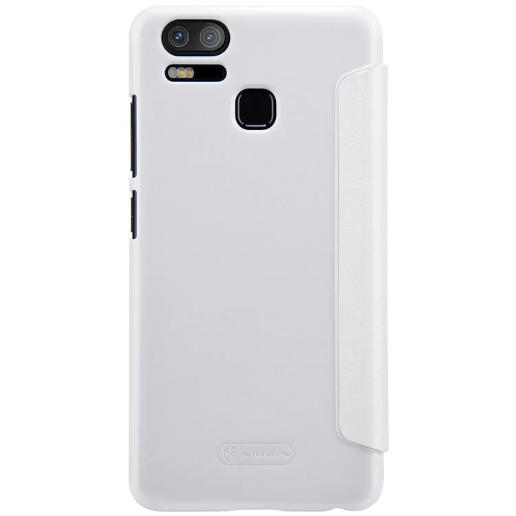 NILLKIN Sparkle Series Leather Mobile Cover for Asus Zenfone 3 Zoom ZE553KL - White