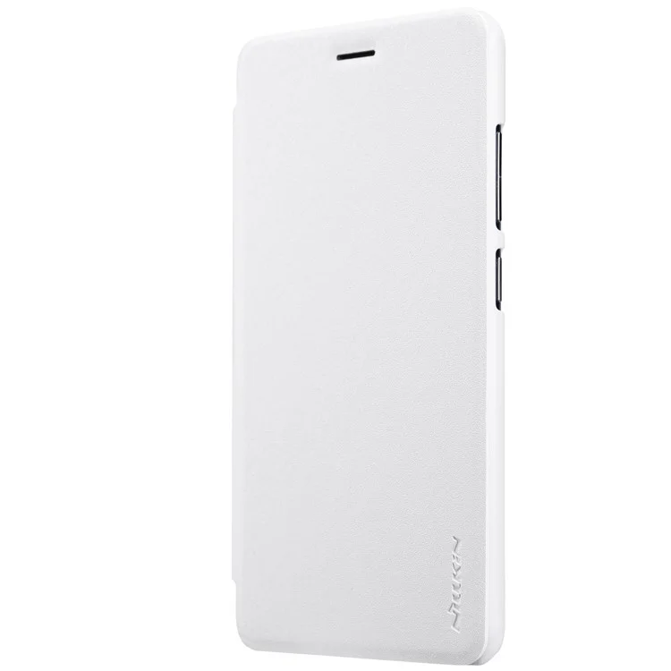 NILLKIN Sparkle Series Leather Mobile Cover for Asus Zenfone 3 Zoom ZE553KL - White