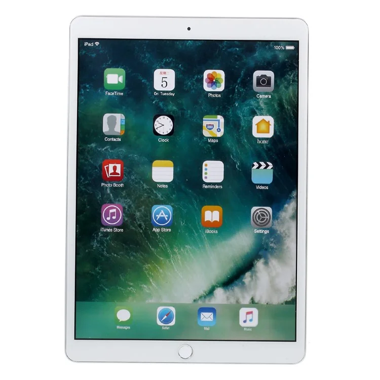 Non-working Colored Screen Dummy Tablet Replica Model for iPad Pro 10.5-inch (2017) - Silver Color