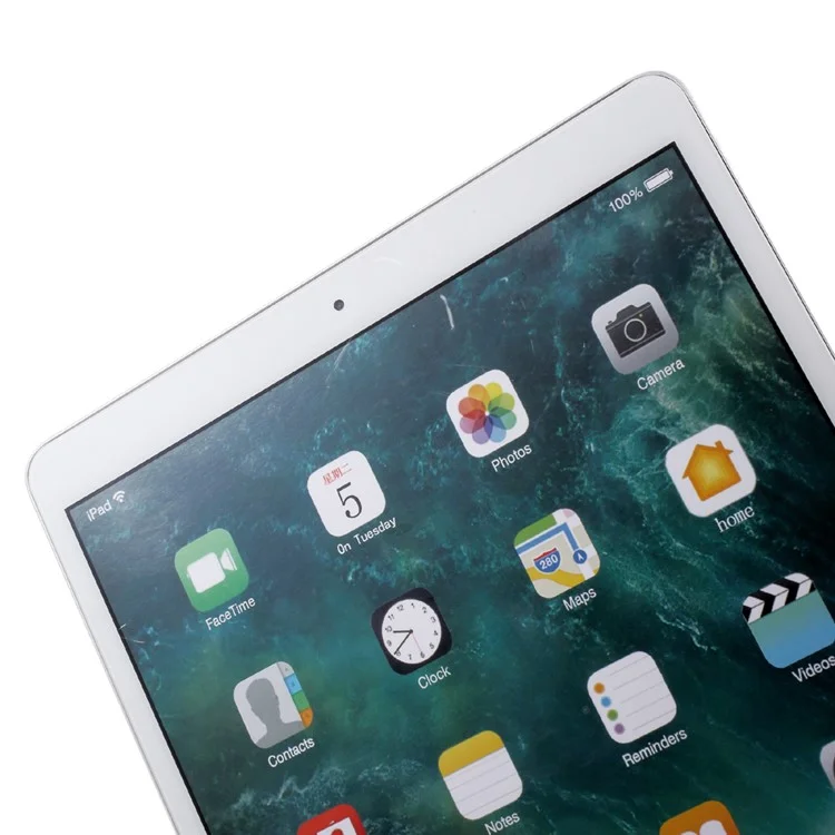 Non-working Colored Screen Dummy Tablet Replica Model for iPad Pro 10.5-inch (2017) - Silver Color