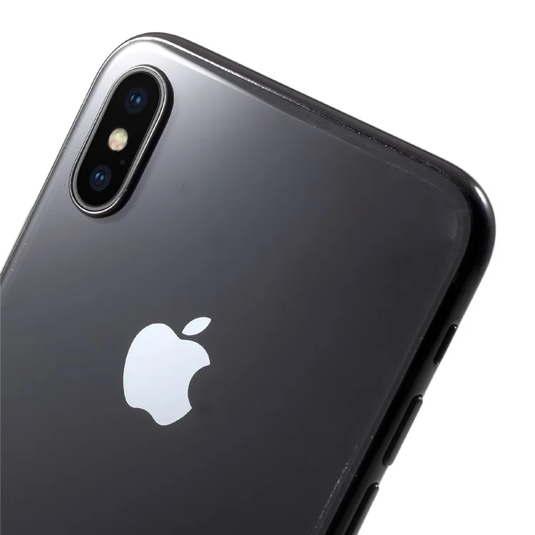1:1 Scale Dummy Display Phone Non-real Replica Model for iPhone X - Colorful Screen / Black