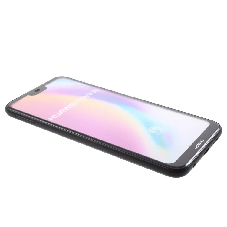 Colored Screen Fake Dummy Phone Replica Model for Huawei P20 Lite/Nova 3e - Black