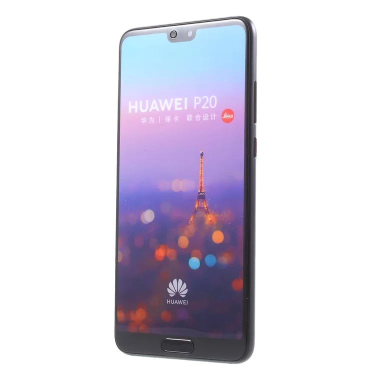 Colored Screen Fake Dummy Phone Replica Model for Huawei P20 - Black
