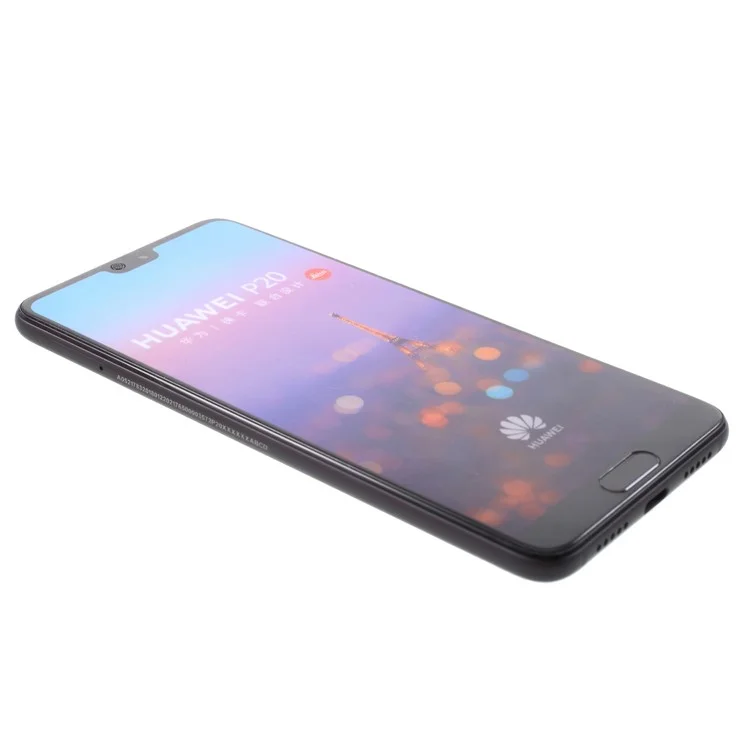 Colored Screen Fake Dummy Phone Replica Model for Huawei P20 - Black