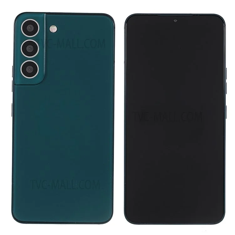 Dummy Phone Display Model Compatible with Samsung Galaxy S22 5G Non-Working Fake Phone Model Toy (Without Logo) - Green