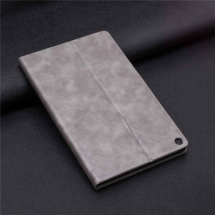 Imprint Panda Wallet Stand Leather Case for Amazon Fire HD 10 2017 / 2016 - Grey