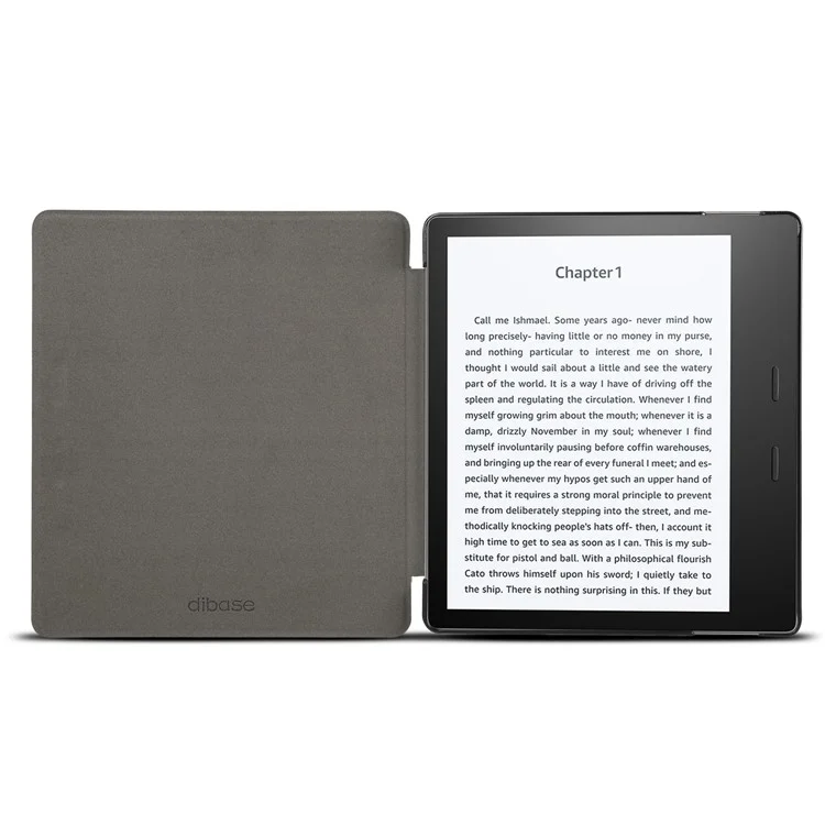 Patterned Leather Folio Smart Case for Amazon Kindle Oasis 7-inch (2017) - Elk and Flower