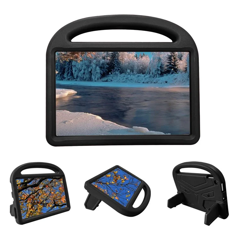 Sparrow Design Tablette Enfants Protecteur Lavable Avec Poignée Couverture En Mousse Eva Pour Amazon Kindle Fire HD 10 (2017) / (2019) / (2020) - Noir
