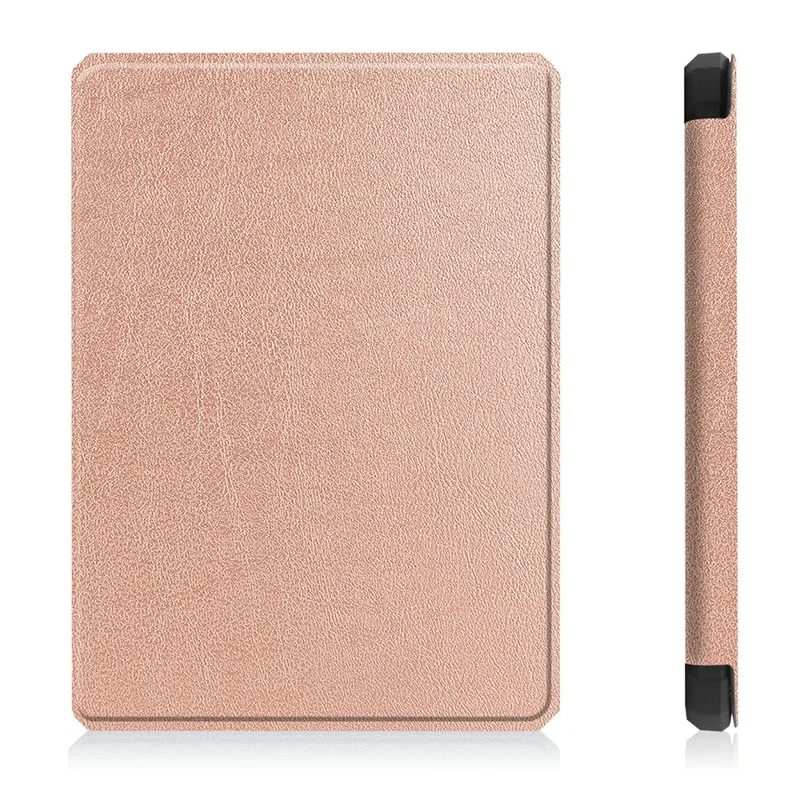 For Amazon Kindle Paperwhite 5 (2021) 6.8-inch Drop-Resistant PU Leather + TPU Protective Case Auto Wake / Sleep Case - Rose Gold