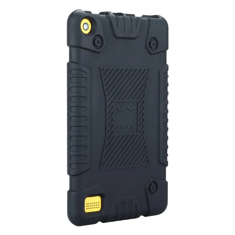 Soft Silicone Protective Shell Case for Amazon Fire 7 2017 - Black