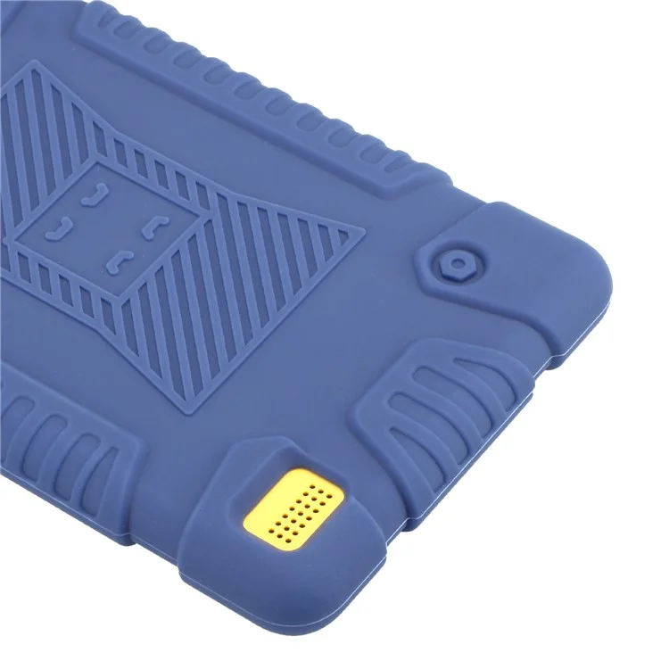 Capa Protetora De Silicone Macio Para O Fogo Da Amazon 7 2017 - Azul