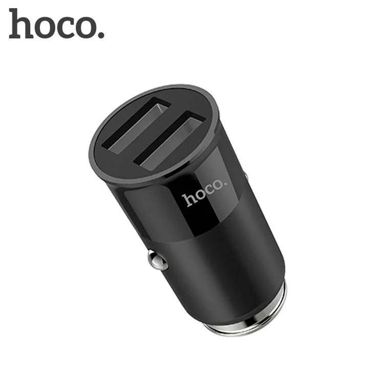HOCO Z17A Dual USB 3.1A Car Charger for iPhone iPad Samsung - Black