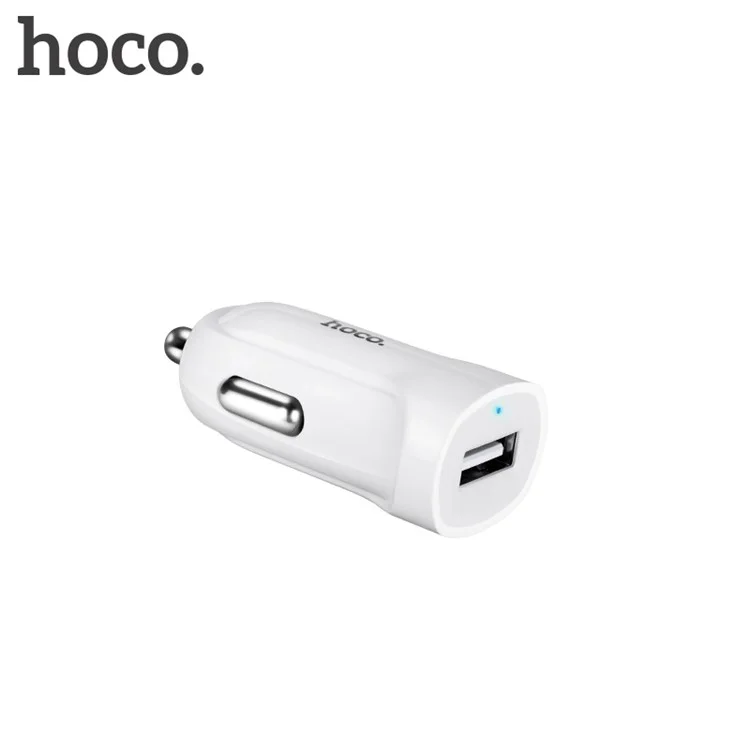 HOCO Z2 USB Port 1.5A Charger de Voiture + Micro-usb Charging Cable Set Pour Huawei Samsung, Etc.