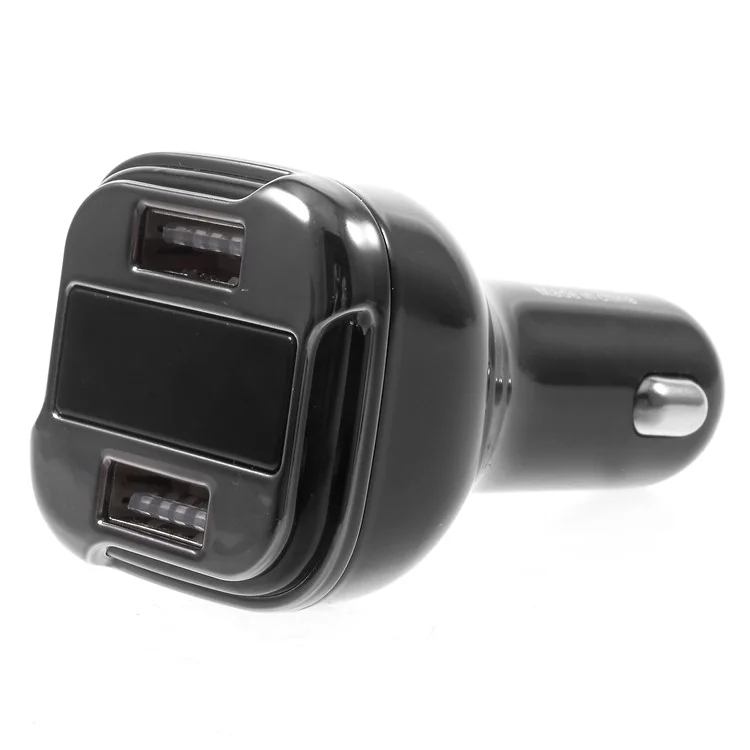GPS Tracker 4.2A Dual USB Ports LED Display Car Charger for iPhone Samsung Huawei