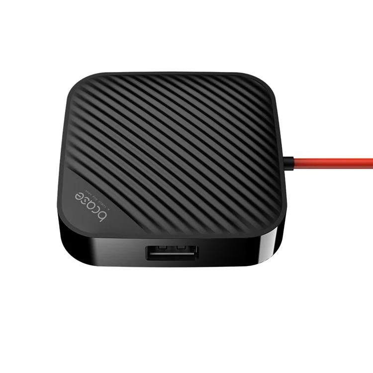 BCASE Share 4-Port Passenger Car Charger Front and Back Seat USB Charging Hub