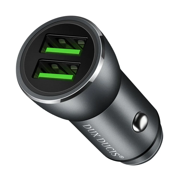 DUX DUCIS B10 36W Dual Ports QC3.0 Quick Charge USB Car Charger for iPhone Samsung Huawei
