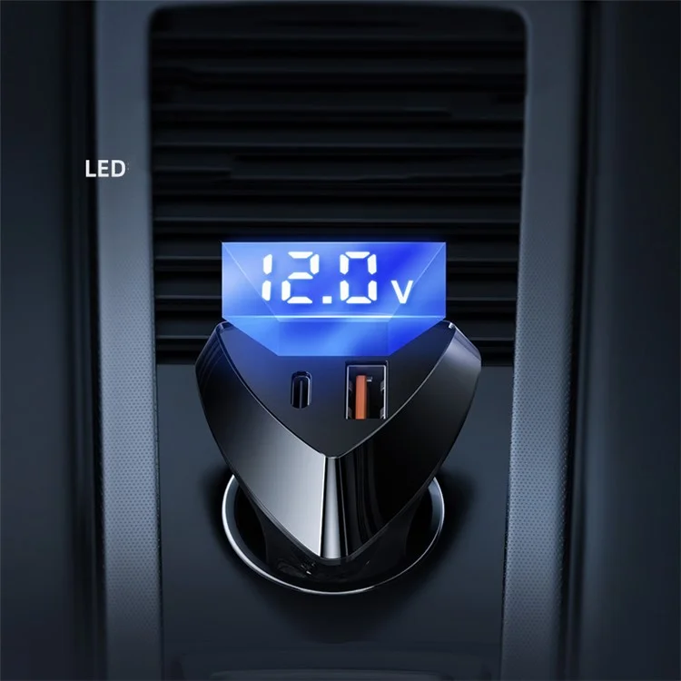 REMAX RCC232 45W PD + QC Fast Charging Mobile Phone Car Charger Adapter