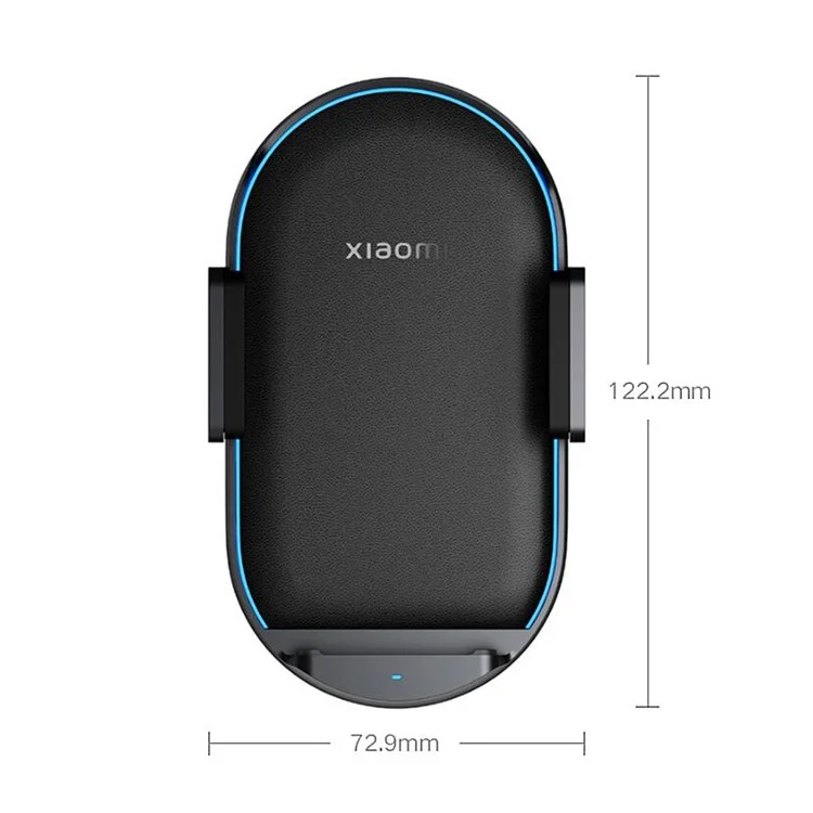 Xiaomi Pro Wireless Car Ladegerät 50W Schnell Lade Handy Clip Phone Mount Dual-Port-Ladegerät Mit Typ-C-Kabel