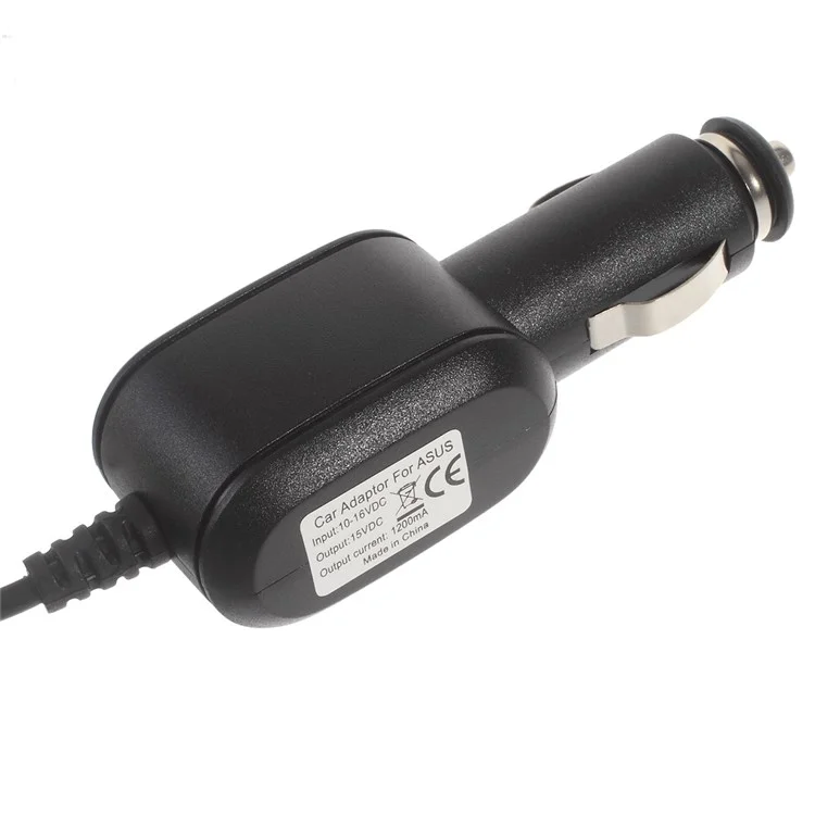 15V 1.2A Car Charger Adapter for ASUS TF101 TF201 TF300T TF700T