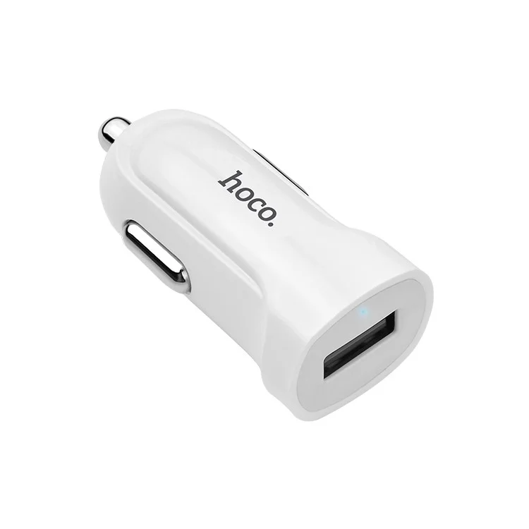 HOCO Z2 5V 1.5A Single USB Car Charger for iPhone Samsung