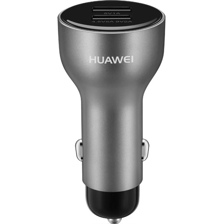HUAWEI SuperCharge Car Quick Charger 4.5V/5A 9V/2A Dual USB Car Charger for Huawei Mate 9 etc. - Black