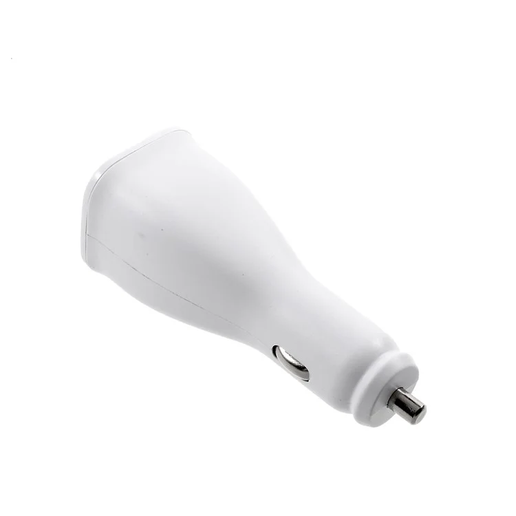 SAMSUNG OEM 2 USB Ports Adaptive Fast Charging Car Charger + Micro USB Cable - White