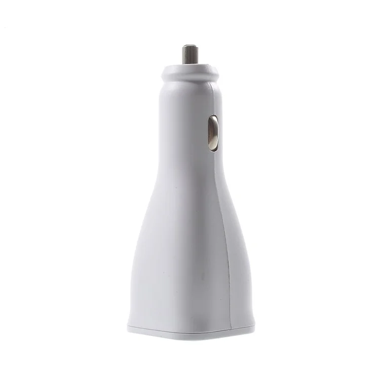 SAMSUNG OEM 2 USB Ports Adaptive Fast Charging Car Charger + Micro USB Cable - White