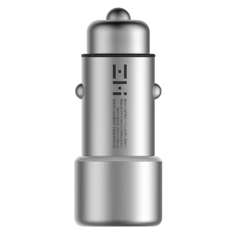 ZMI QC3.0 Dual USB Metal Car Charger for iPhone iPad Samsung etc.