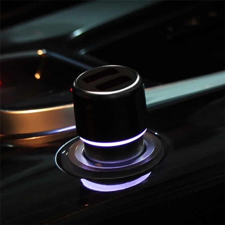 ZMI QC3.0 Dual USB Metal Car Charger for iPhone iPad Samsung etc.
