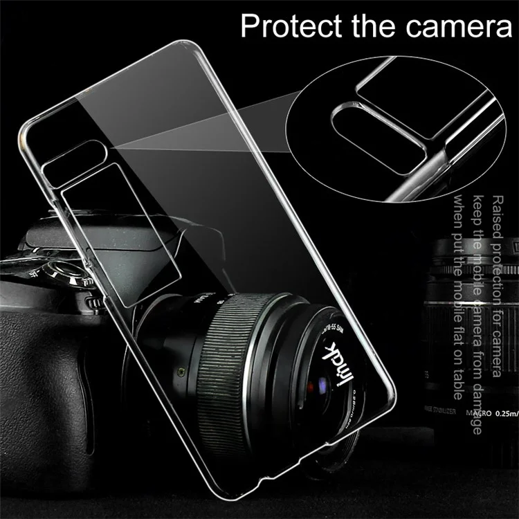 IMAK Crystal Case II for Meizu PRO 7 Scratch-resistant Clear PC Hard Phone Cover