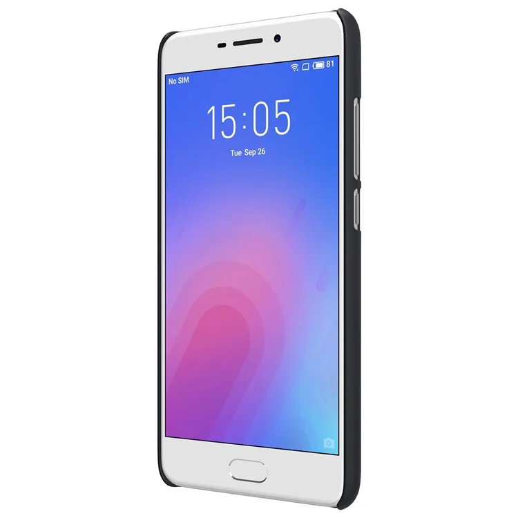 NILLKIN Super Frosted Shield Hard PC Back Casing for Meizu M6 -  Black