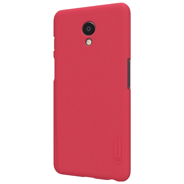 NILLKIN Super Frosted Shield PC Hard Case + Screen Film for Meizu M6s - Red