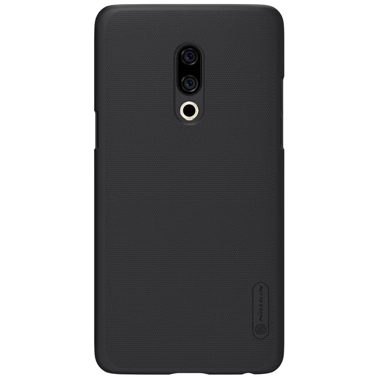 NILLKIN Super Frosted Shield PC Hard Case + Screen Protector for Meizu 15 - Black