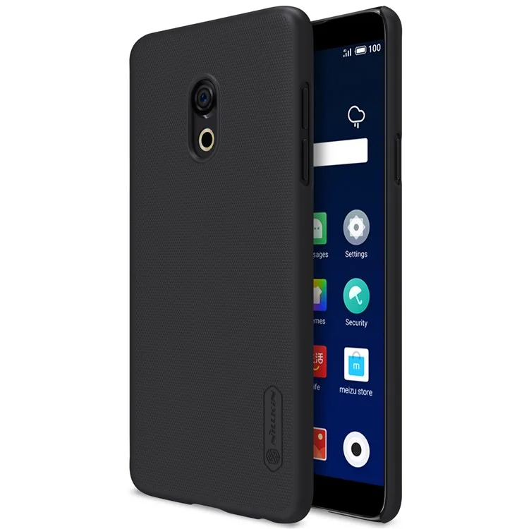 NILLKIN Super Frosted Shield Hard PC Case for Meizu 15 - Black