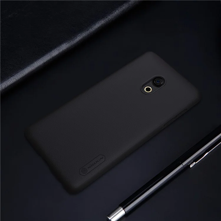 NILLKIN Super Frosted Shield Hard PC Case for Meizu 15 - Black