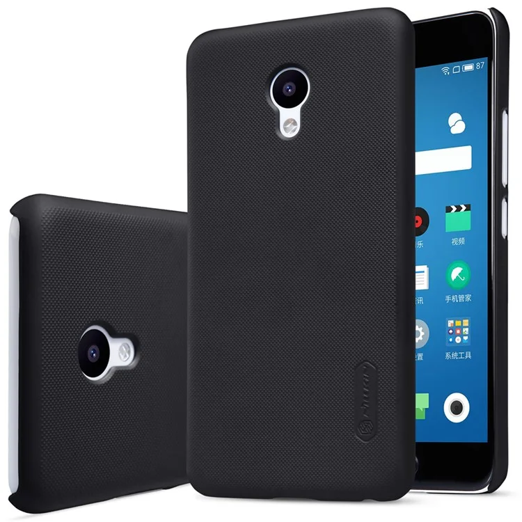 NILLKIN Super Frosted Shield Hard Plastic Case for Meizu m5 - Black