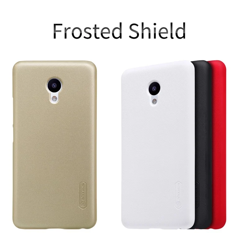 NILLKIN Super Frosted Shield Hard Plastic Case for Meizu m5 - Black