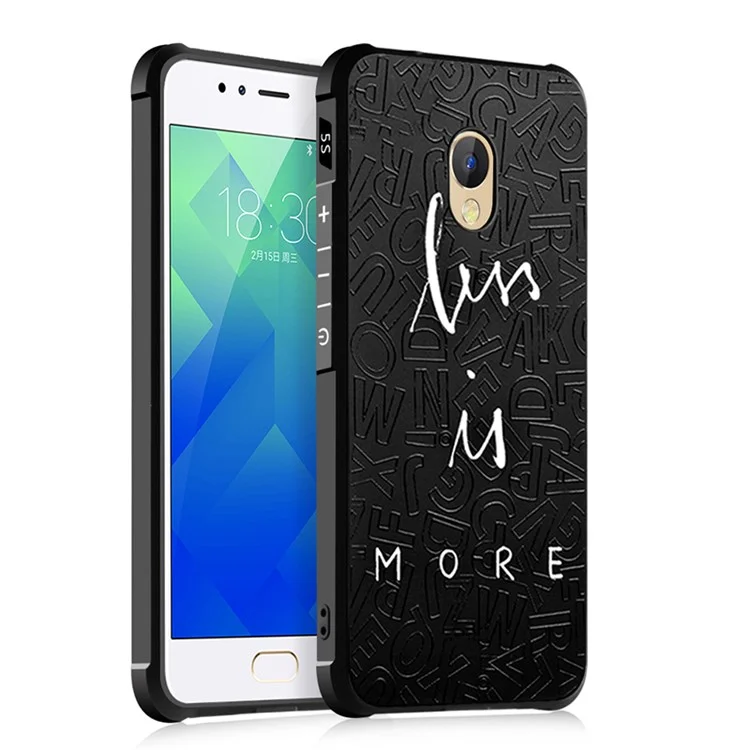 Four Corners Air-cushioning Drop-proof TPU Cover for Meizu M5s - Less Is More