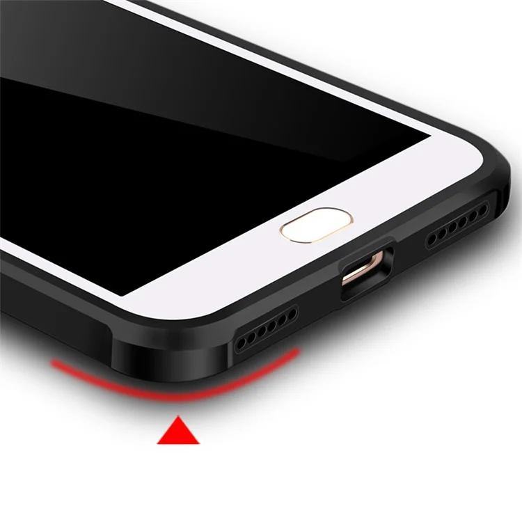 Four Corners Air-cushioning Drop-proof TPU Cover for Meizu M5s - Less Is More