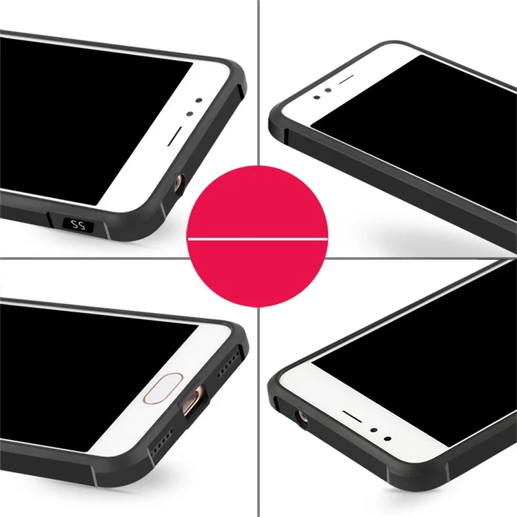 Four Corners Air-cushioning Drop-proof TPU Cover for Meizu M5s - Less Is More