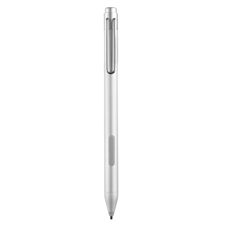 P303 Per Microsoft Surface Pro 4 / 5 / 6 / go 2 Stylus Penna High Sensitive 1024 Livello di Pressione Disegno Scrittura Penna Capacitiva Attiva - Argento Luminoso