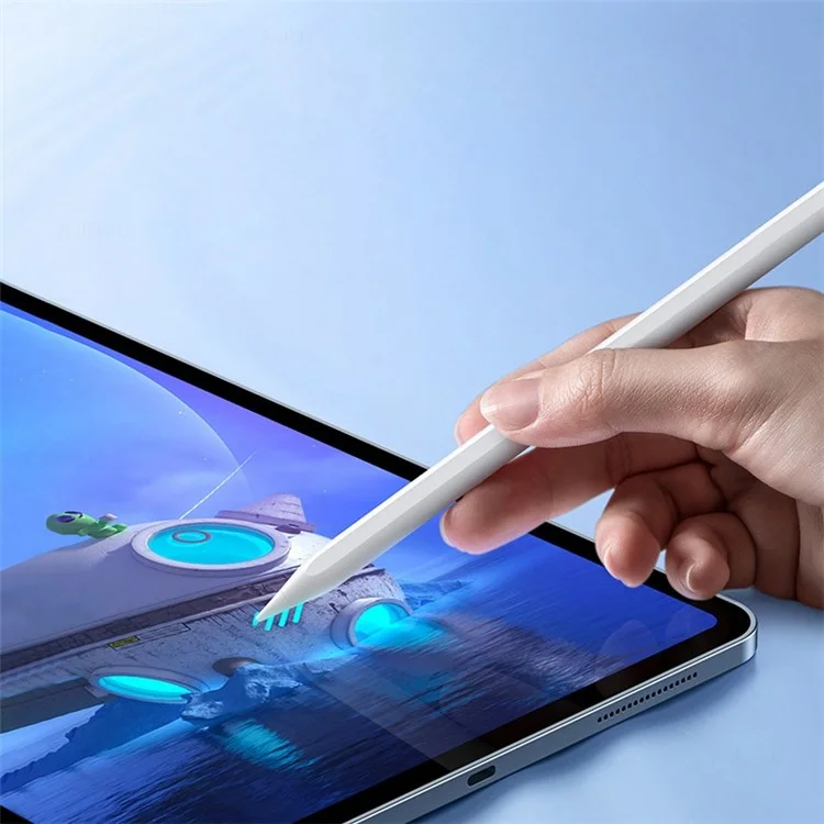 Para iPad (2018-2022) Tablet Drawing Writing Stylus Pen Magnetic Adsorption Charging Palm Rejection Tilt Sensitivity Stylus Pen