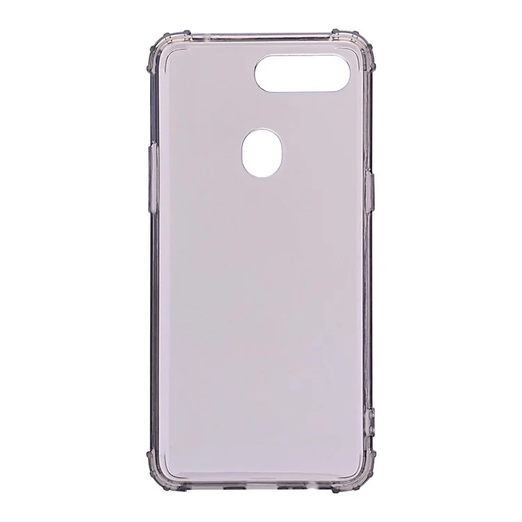 Shockproof TPU Mobile Phone Case for Oppo R15 Pro - Grey