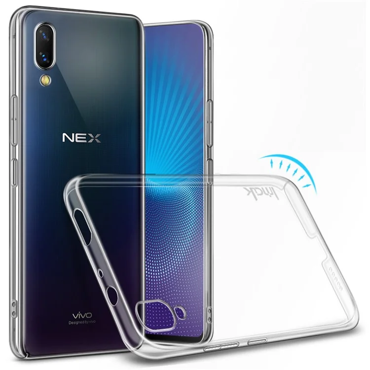 IMAK Crystal Case II Pro+ Scratch-resistant PC Case + Protector Film for vivo NEX S