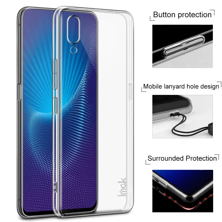 IMAK Crystal Case II Pro+ Scratch-resistant PC Case + Protector Film for vivo NEX S