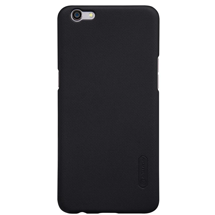 NILLKIN for Oppo R9s Super Frosted Shield Hard Case + Screen Protector - Black