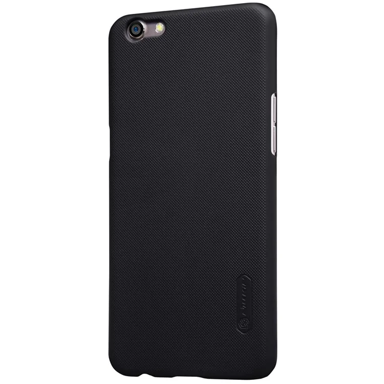 NILLKIN for Oppo R9s Super Frosted Shield Hard Case + Screen Protector - Black