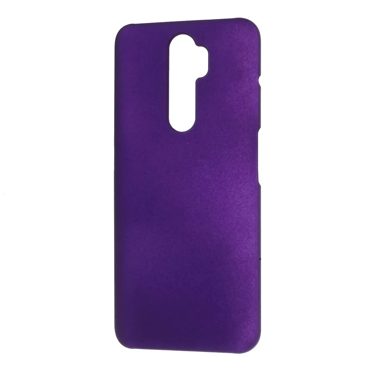 Capa rígida de PC com acabamento de borracha fosca para Oppo A9 (2020)/A11x - Roxo